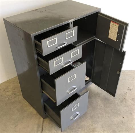 vintage cole steel file cabinet